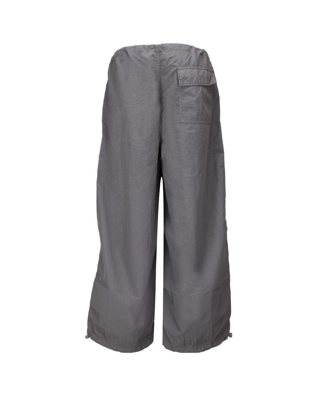 Autry Gray Drawstring Track Pants