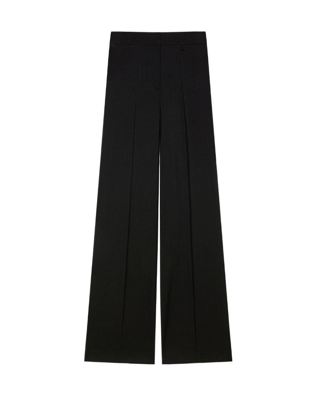 Givenchy Black Wide Leg Tailored Trousers