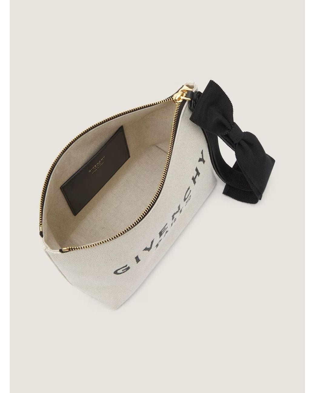 Givenchy Natural Logo Detailed Clutch Bag for men