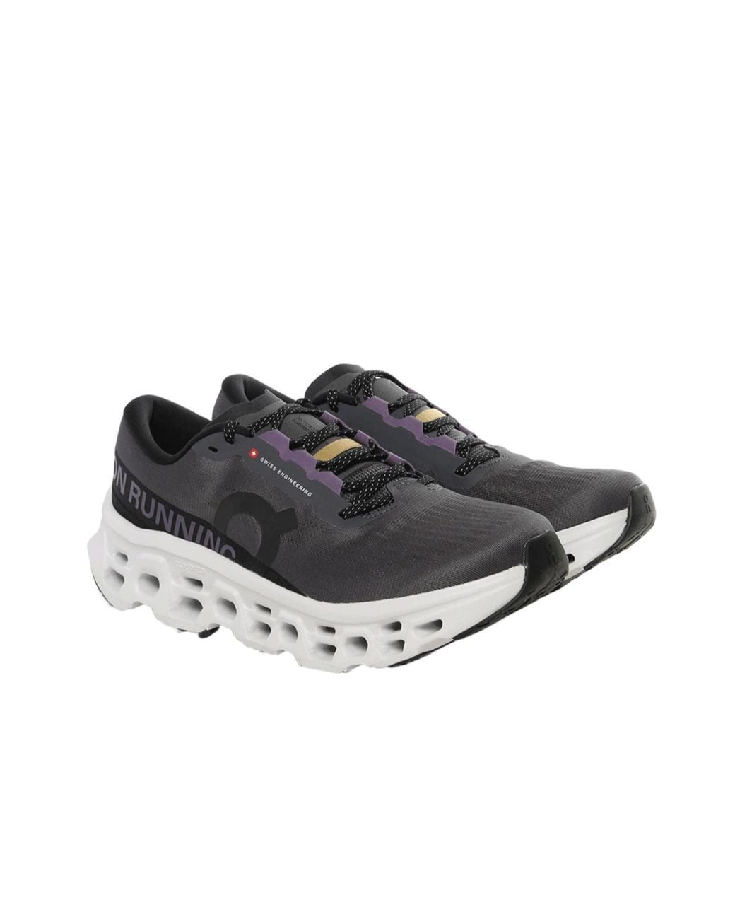 On Shoes Black Cloudmonster 3 Running Shoes for men