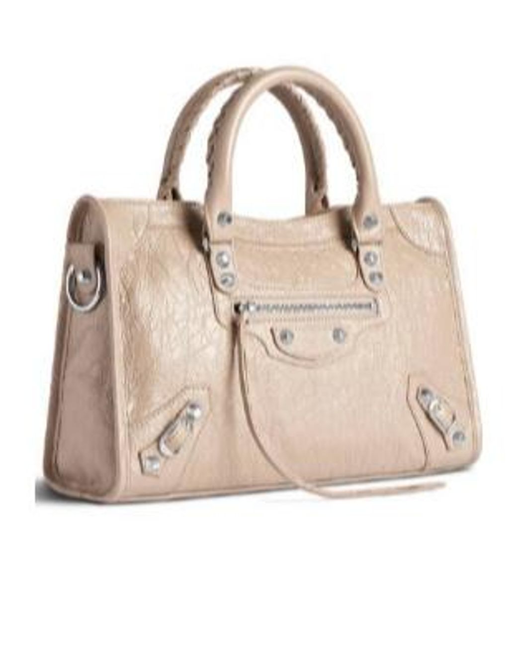 Balenciaga Natural Le City Top Handle Bag