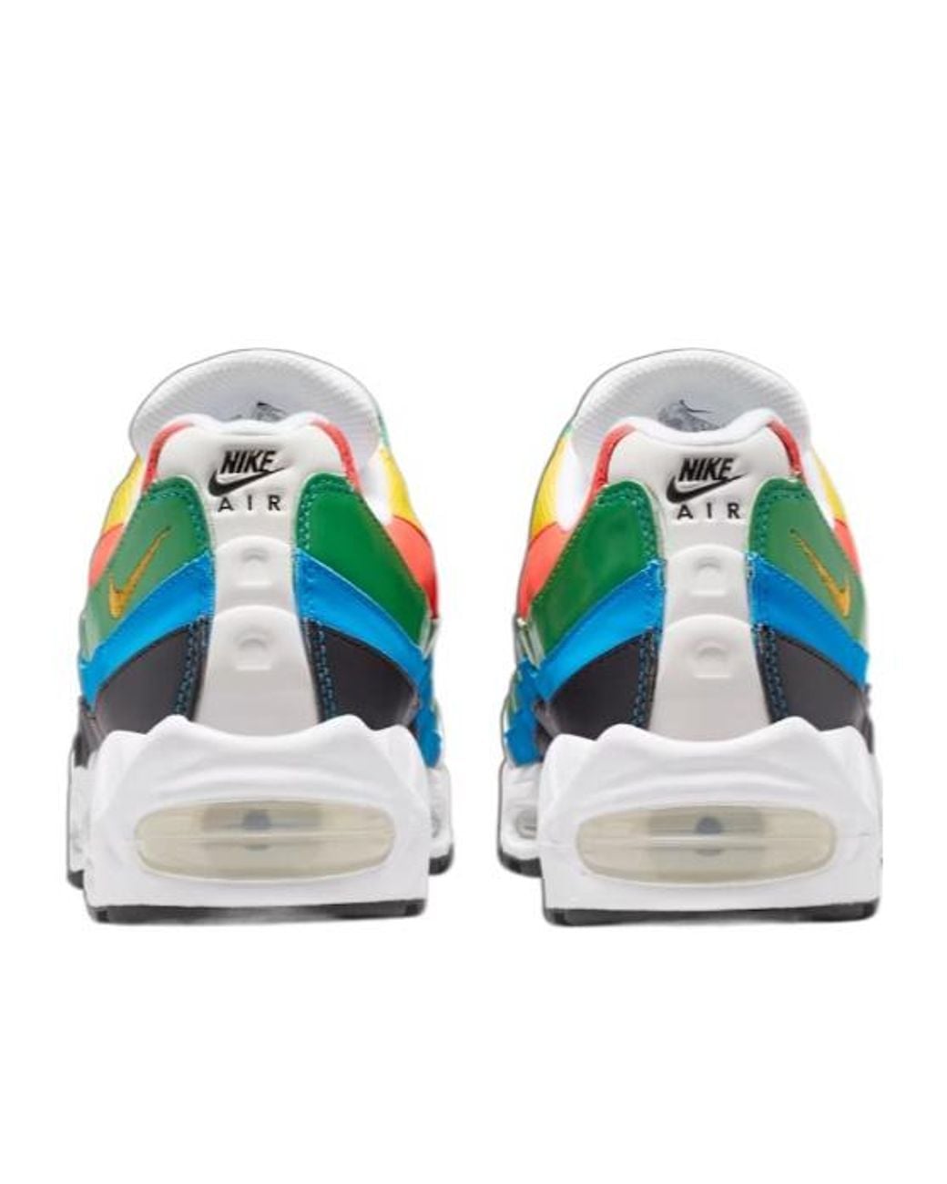 Nike Blue Air Max 95 Big Bubble Sneakers for men