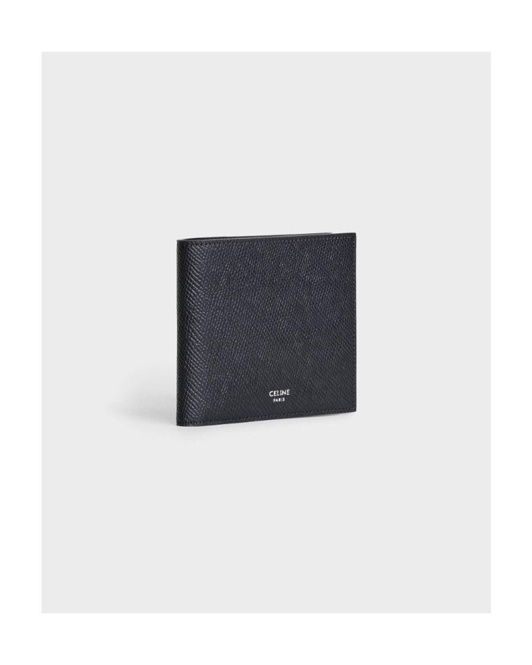 Céline Blue Bi-Fold Wallet With Coin Compartment for men