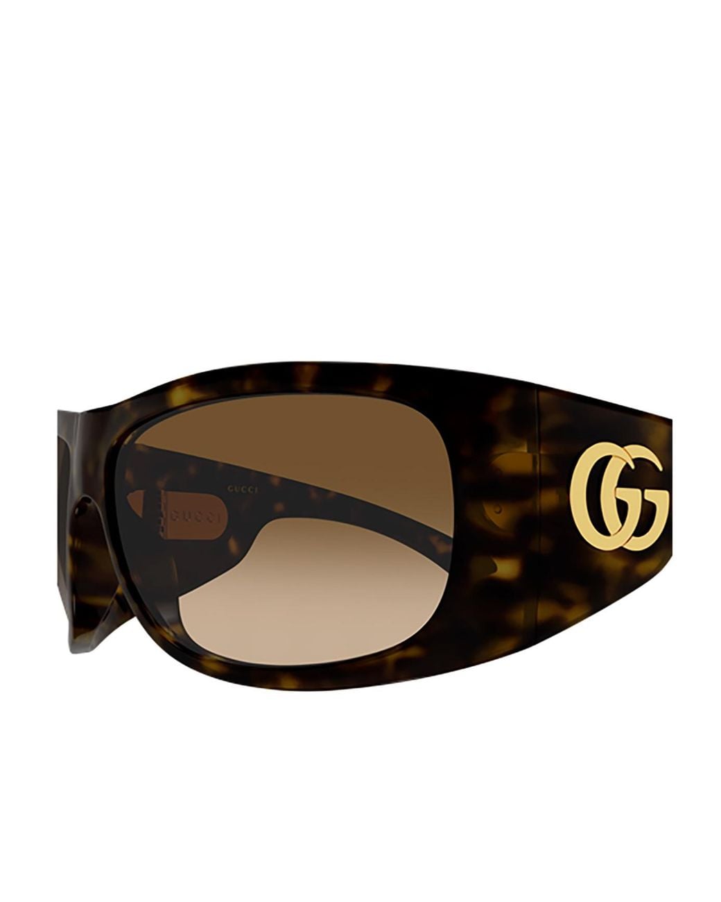 Gucci Black Eyewear Aviator Frame Sunglasses