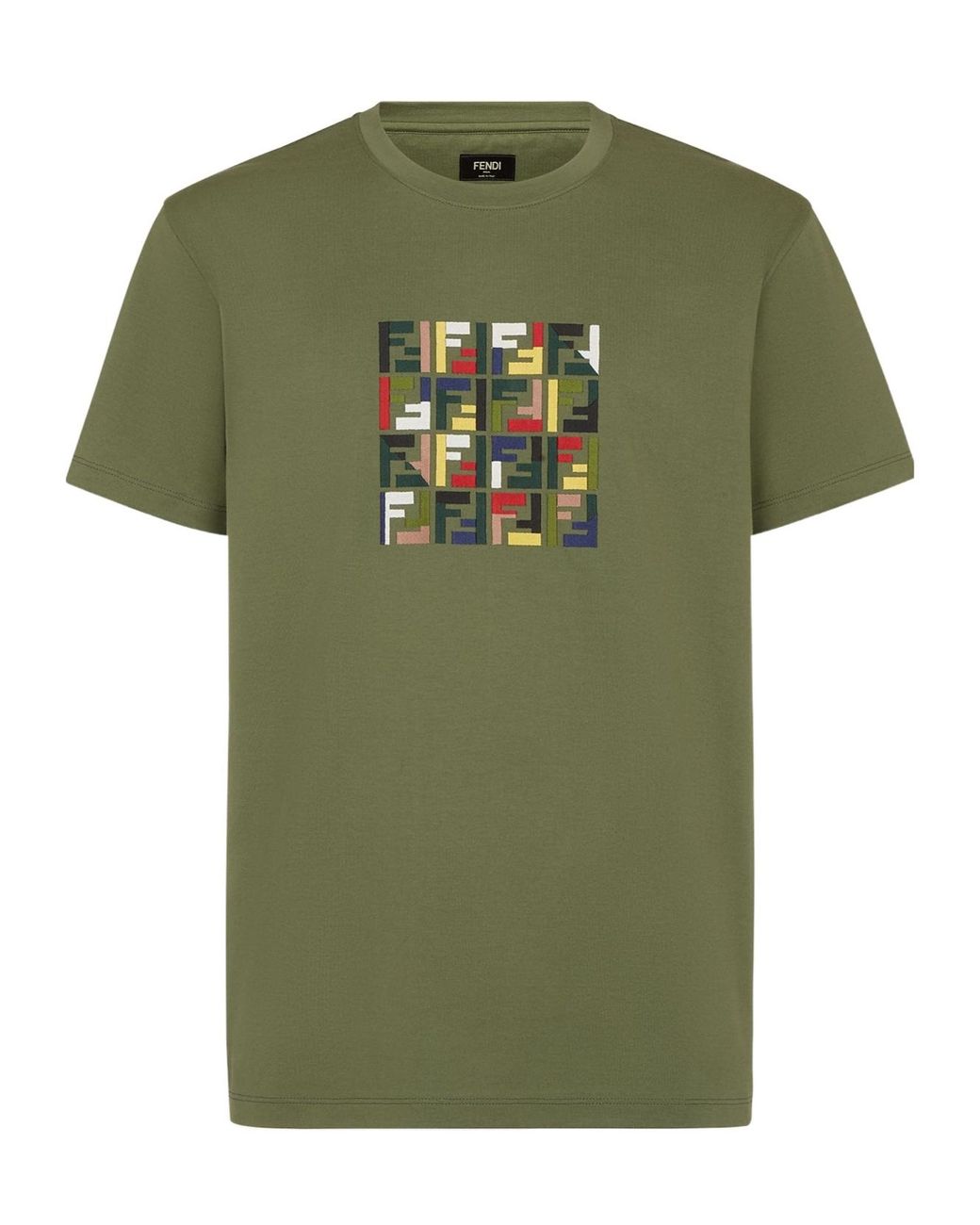Fendi Green T-Shirts for men
