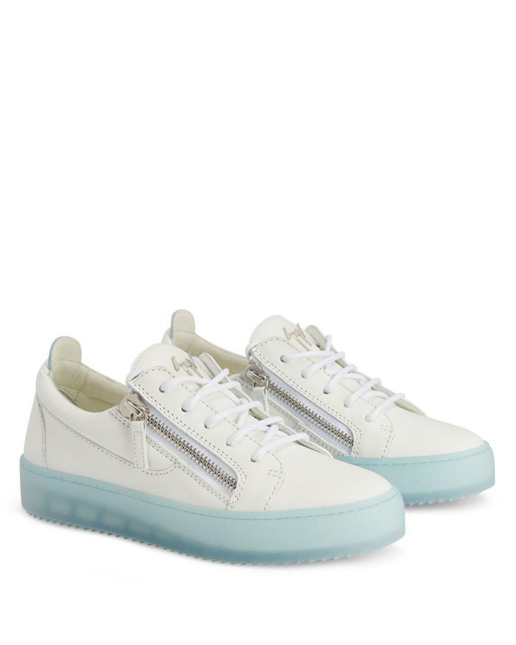 Giuseppe Zanotti Blue Gail Low-Top Sneakers