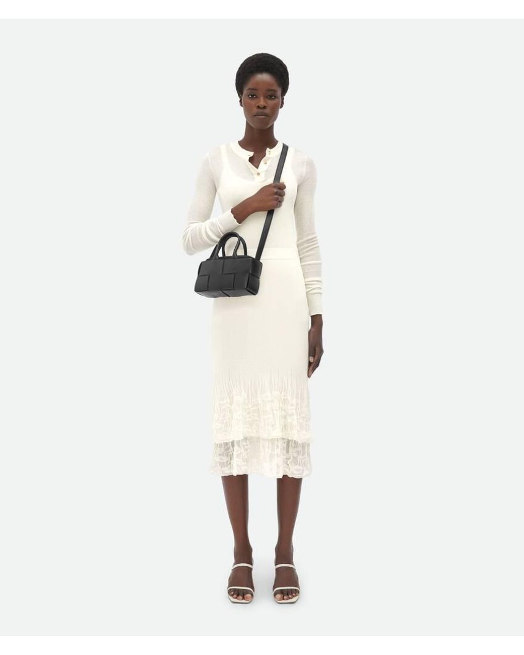 Bottega Veneta Black East-West Arco Tote