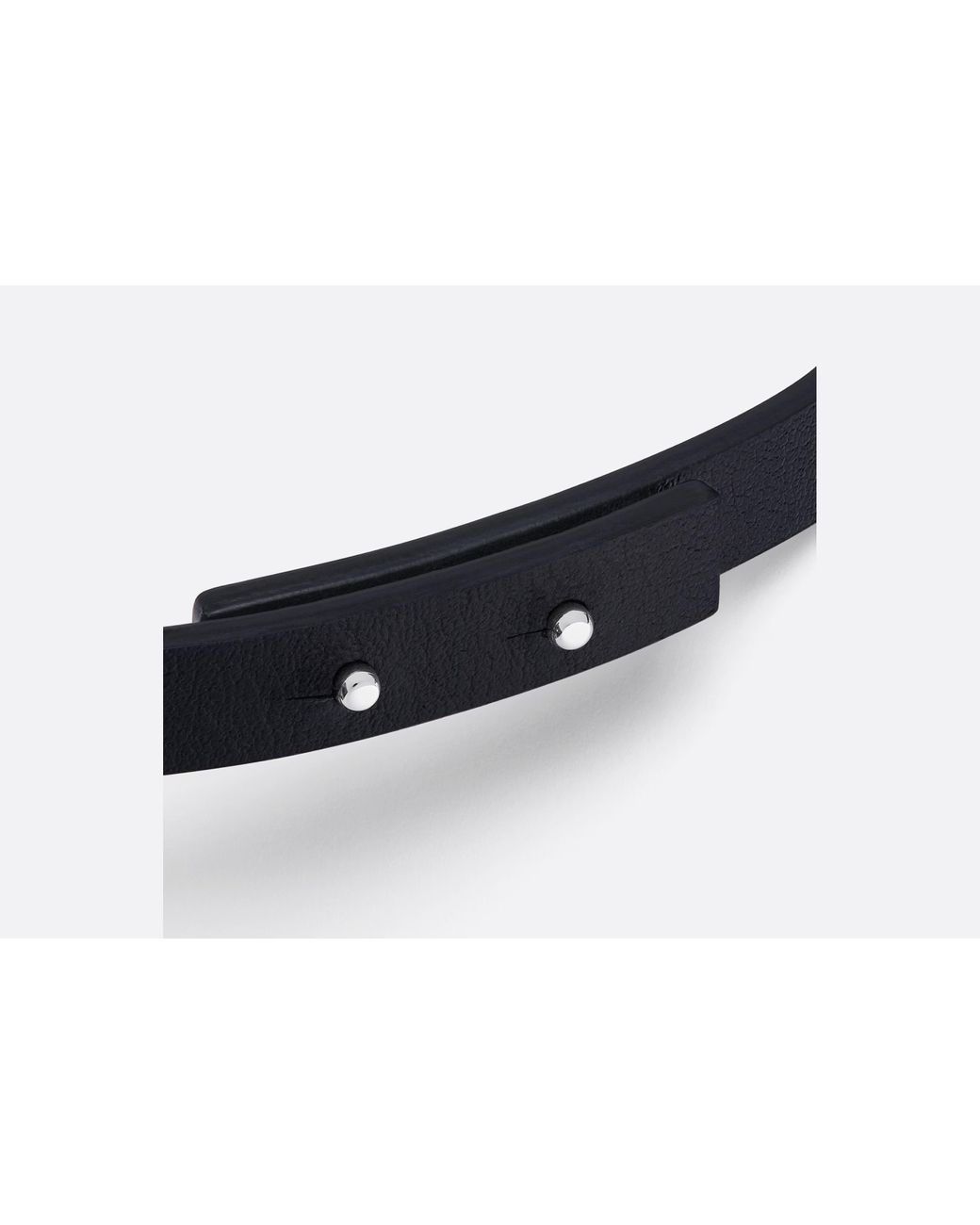 Dior Blue Christian Couture Leather Double Bracelet for men