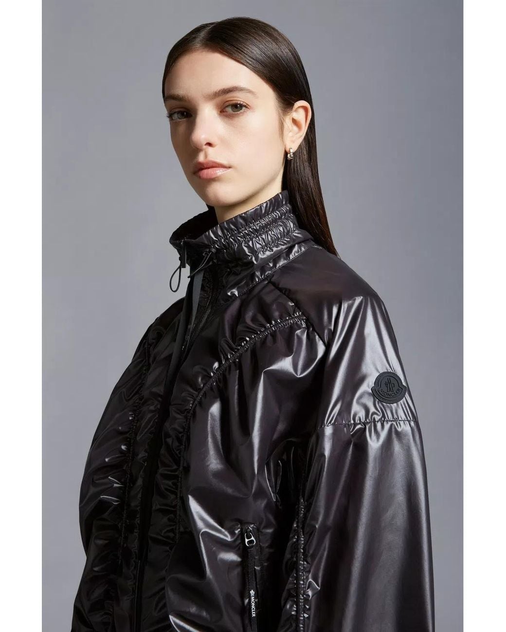 Moncler Black Doride Zip-Up Jacket