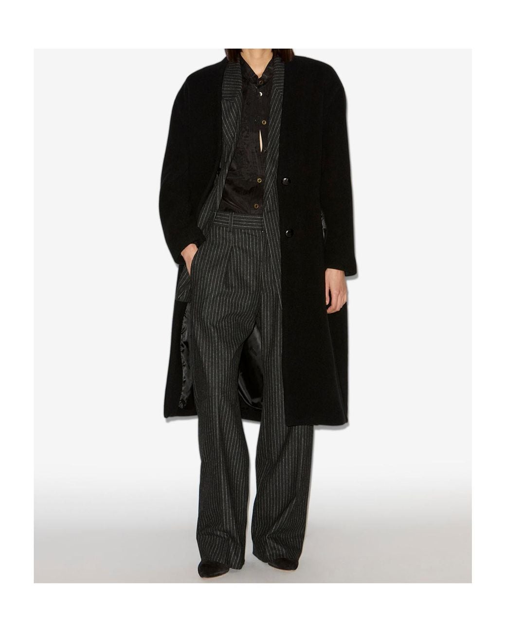 Isabel Marant Blue Florane Coat