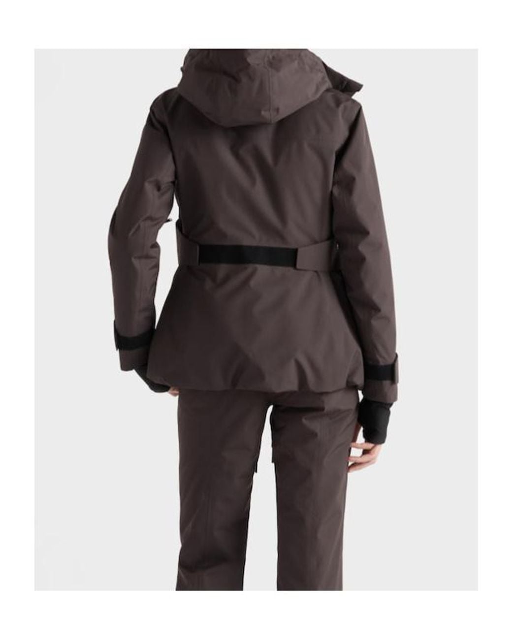 Prada Brown Extreme-Tex Ski Jacket