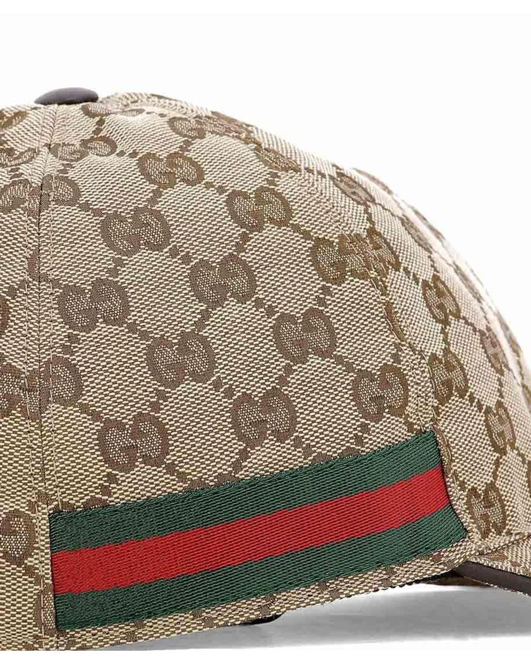 Gucci Natural Original Gg Baseball Hat for men