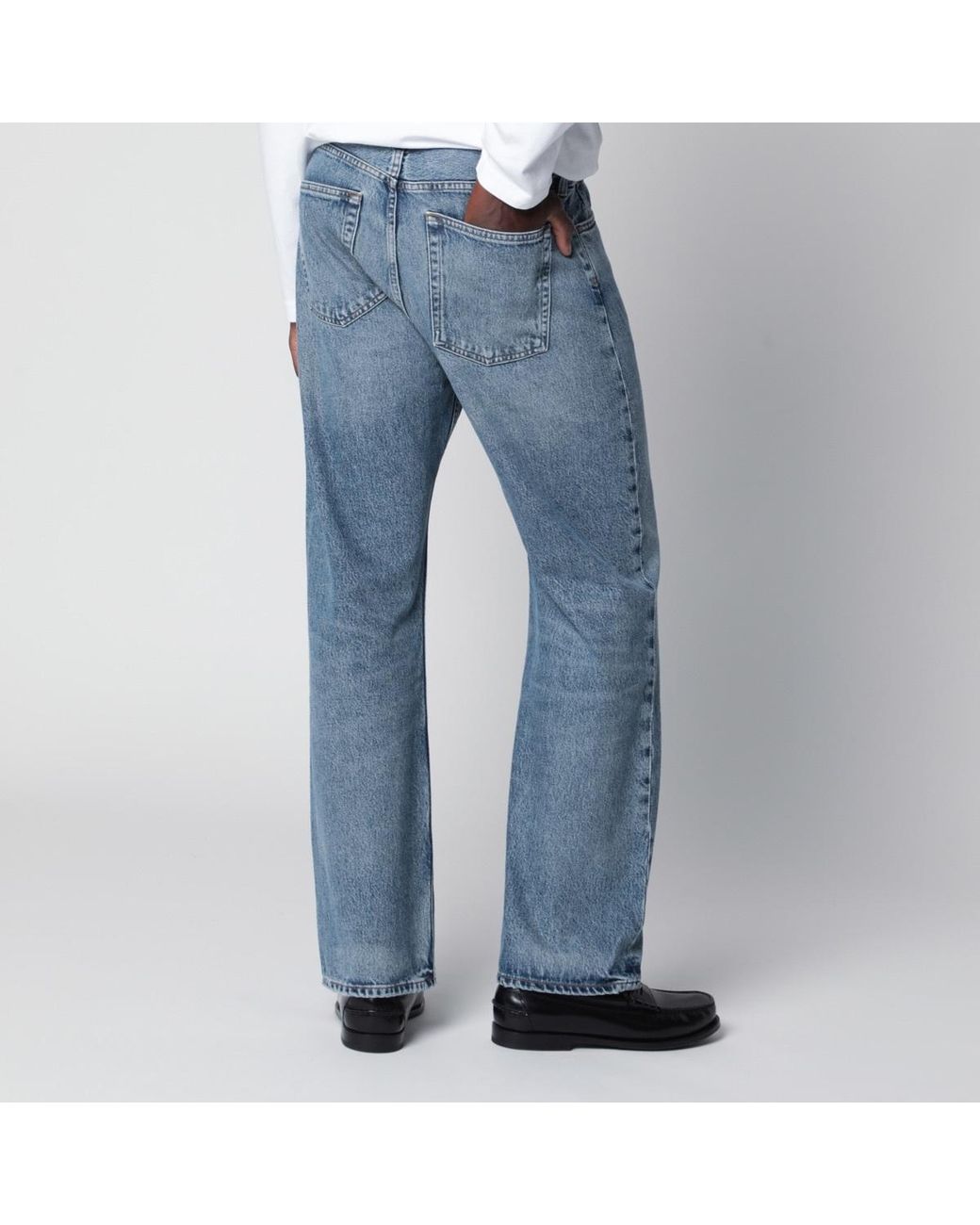 Agolde Blue Friction Jeans for men