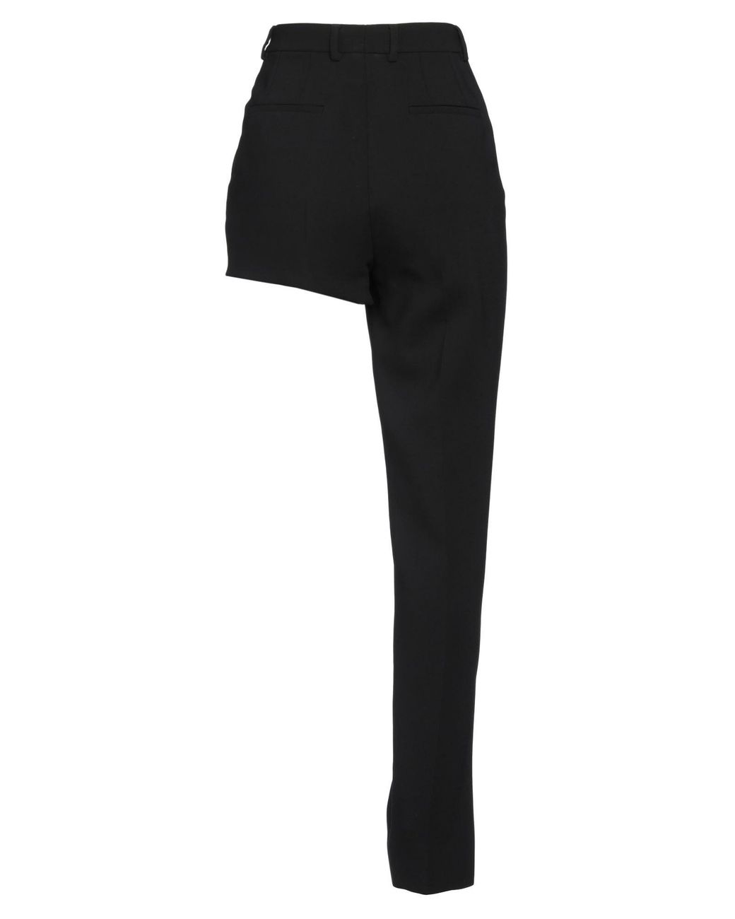 Dolce & Gabbana Black Solid Color Suit Pants