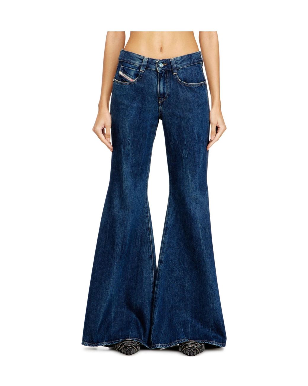 DIESEL Blue 1970 D-Bleess Flared Jeans