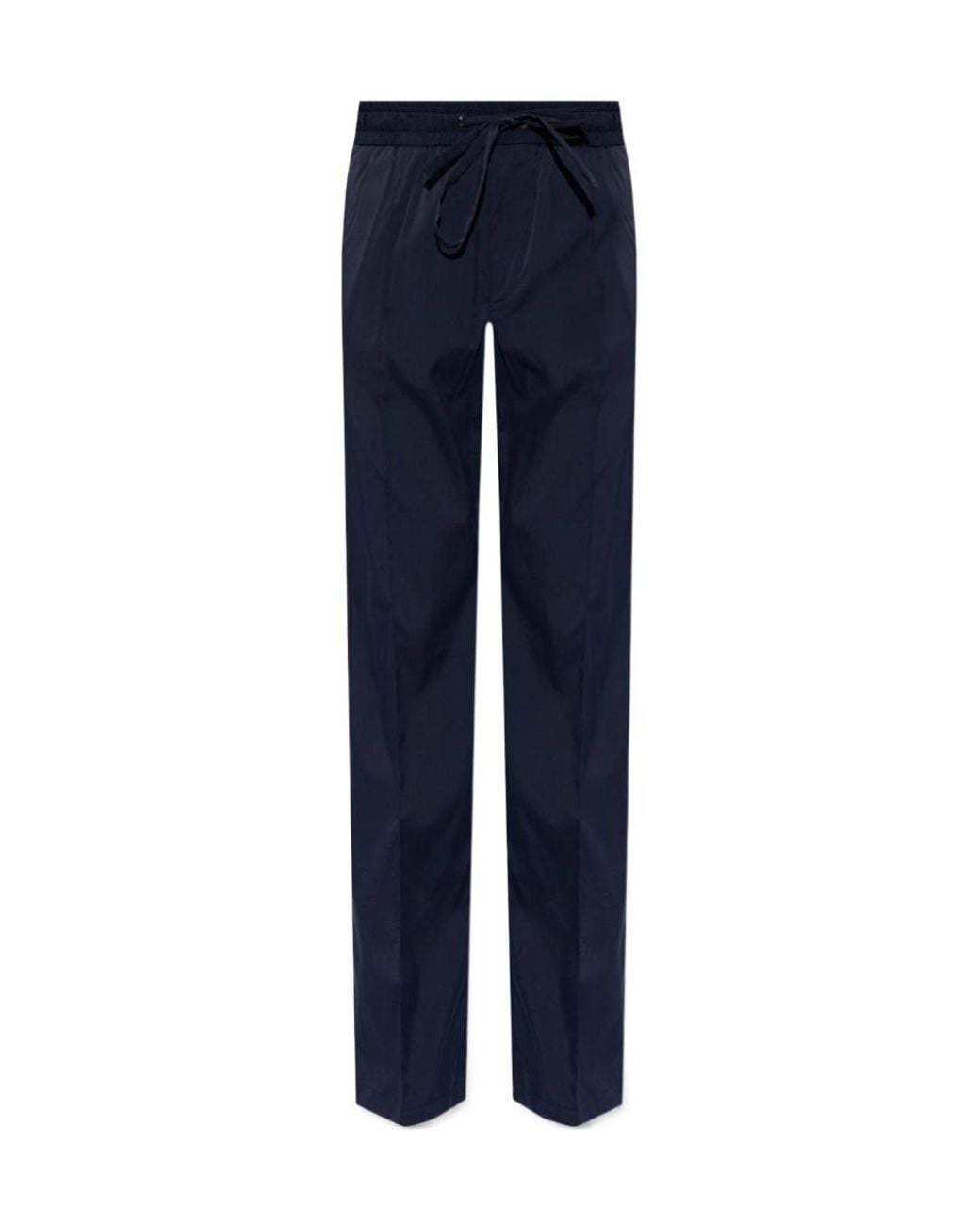 Dolce & Gabbana Blue Straight Leg Jogging Pants for men