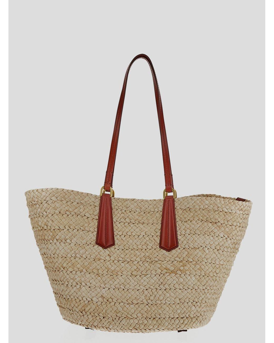 Max Mara Multicolor Logo Lettering Bucket Bag
