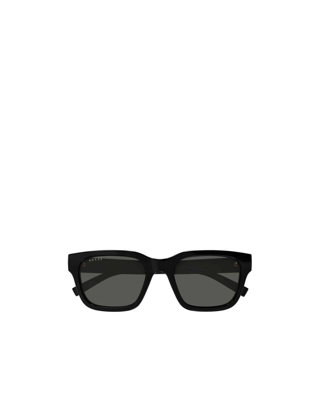 Gucci White Rectangular Sunglasses for men