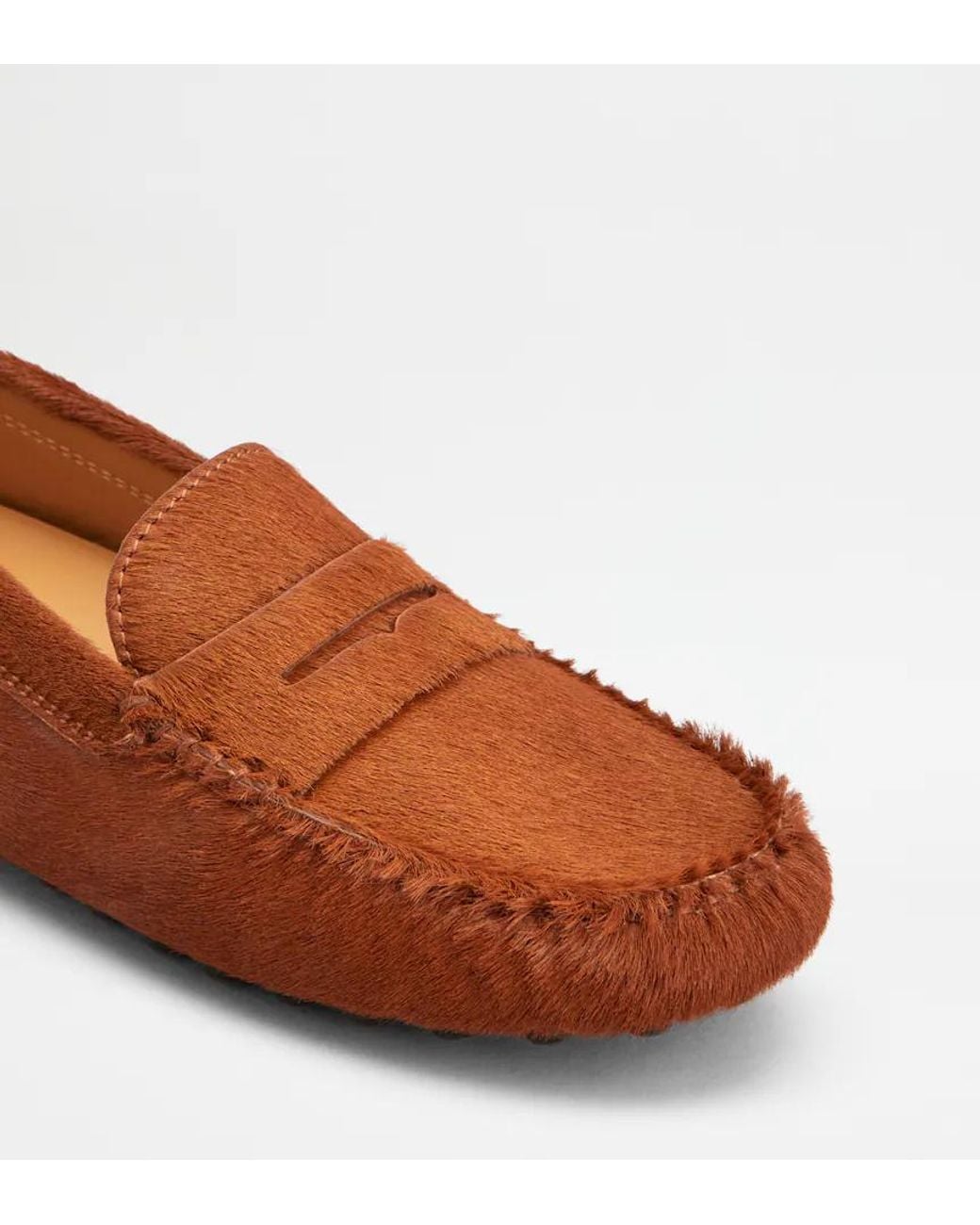Tod's Brown Gommino Loafers
