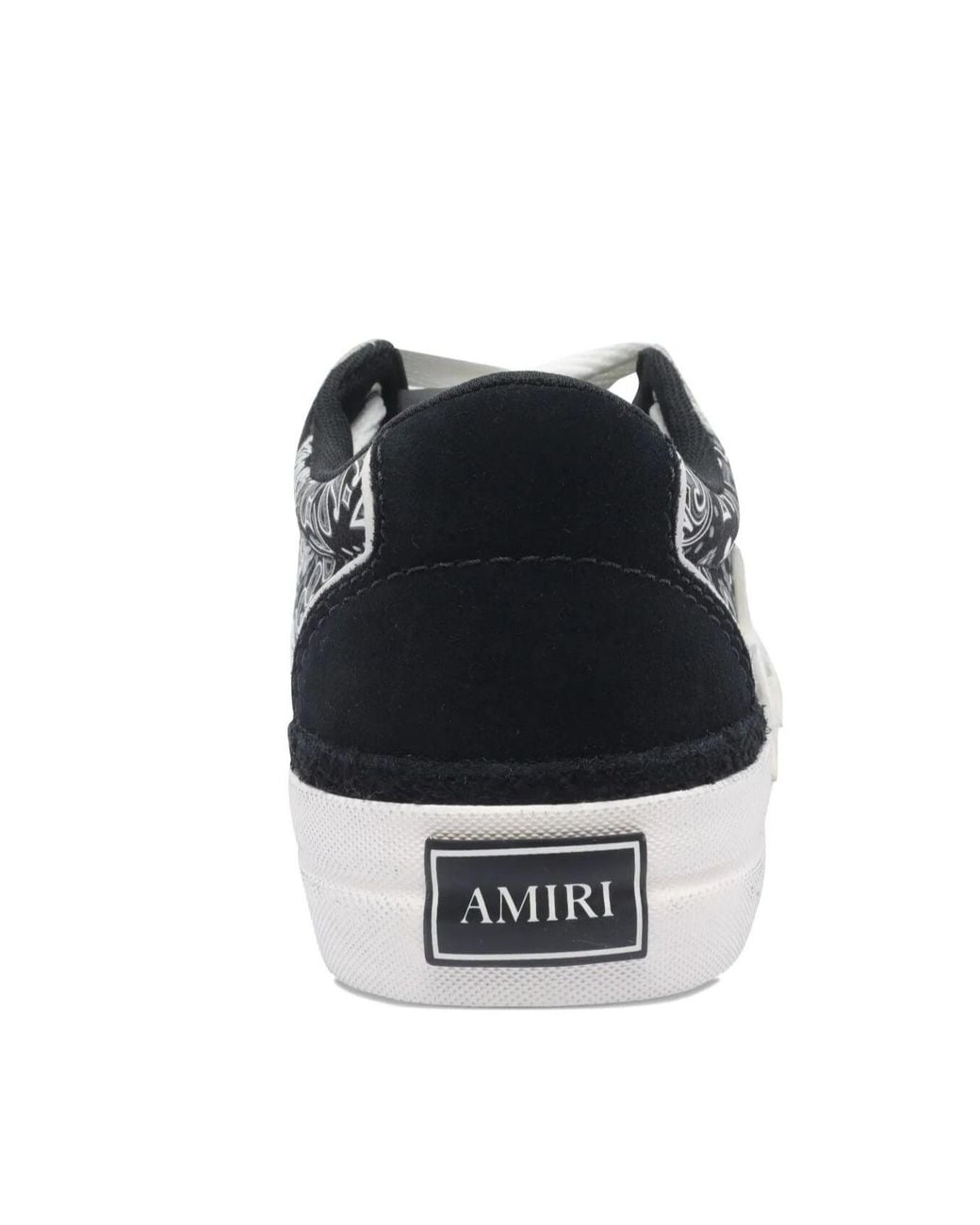 Amiri White Bandana Sunset Skate Sneakers for men