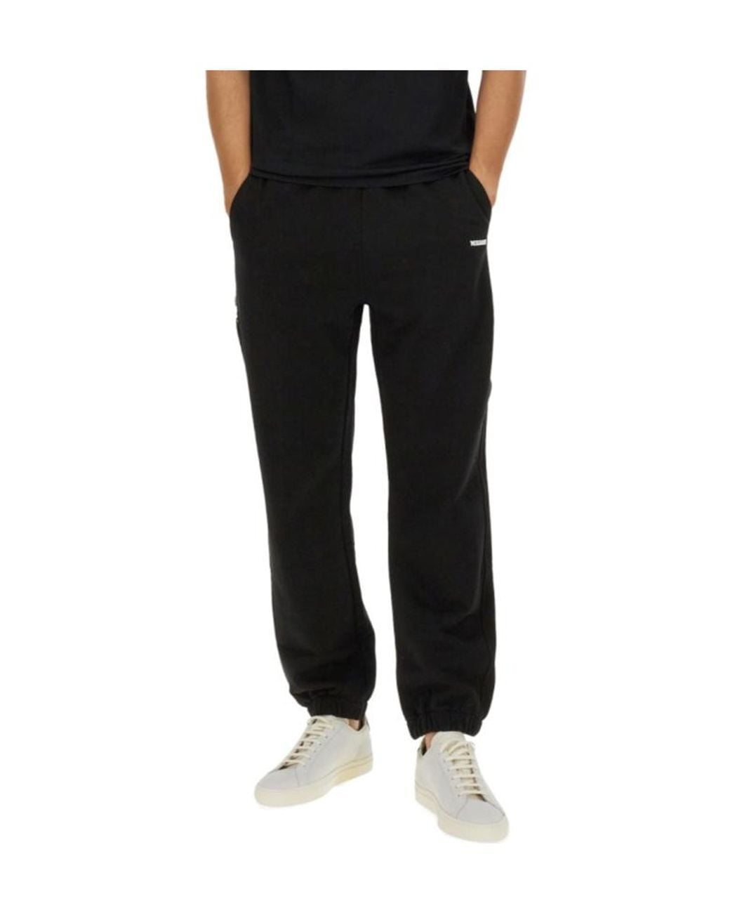 Missoni Black Logo Detailed Straight-Leg Track Pants for men