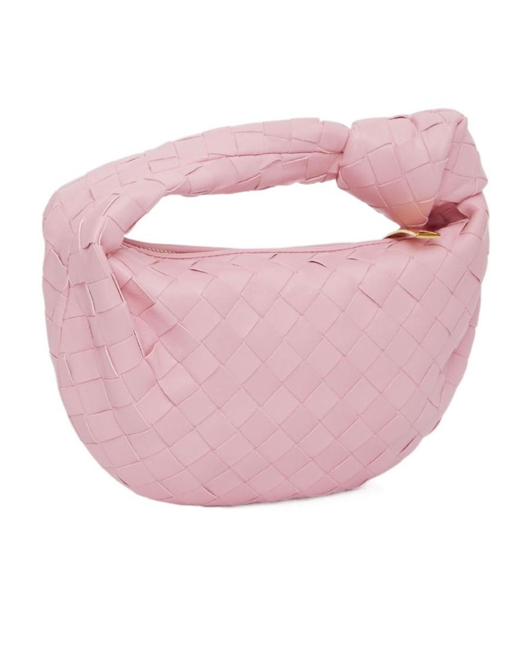 Bottega Veneta Pink Jodie Mini Tote Bag