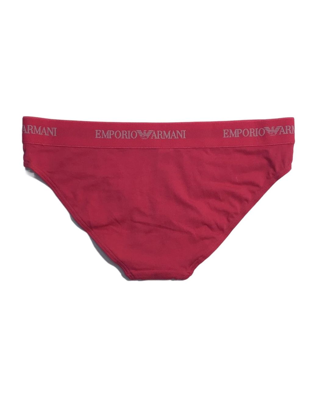 Emporio Armani Red Logo Briefs Pants
