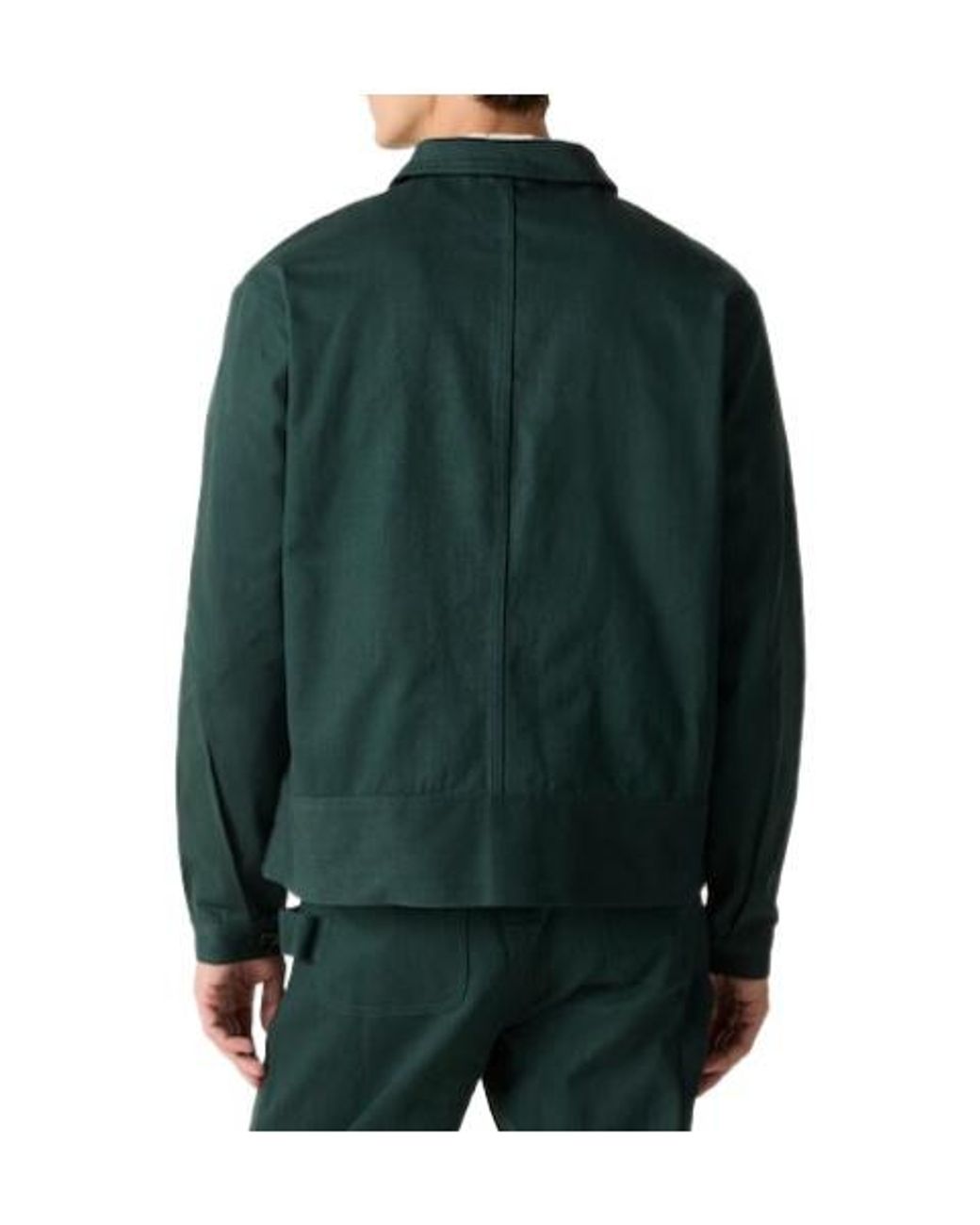 Bode Green Knolly Brook Cotton Twill Jacket for men