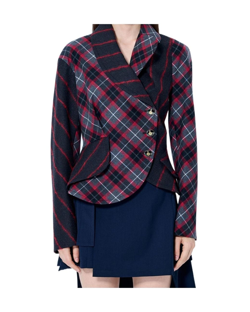 Vivienne Westwood Blue Stormy Jacket