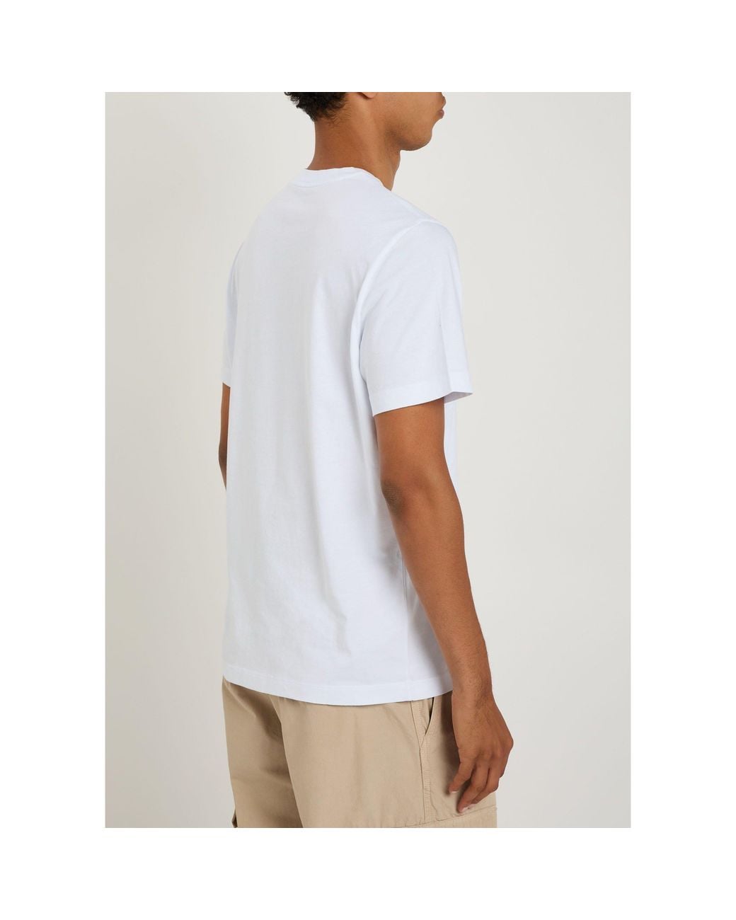 Moncler White Cotton Short-Sleeve 3 Pack T-Shirts for men