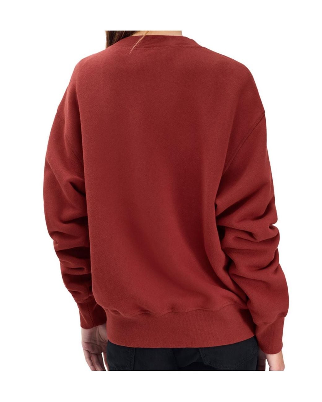 Rag & Bone Red Long-Sleeved Sweatshirt