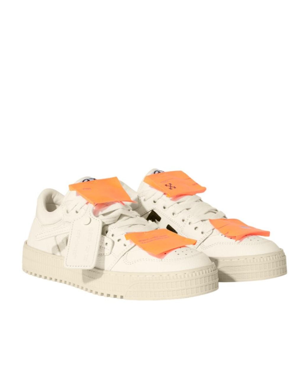 Off-White c/o Virgil Abloh Natural 3.0 Off Court Lace-Up Sneakers