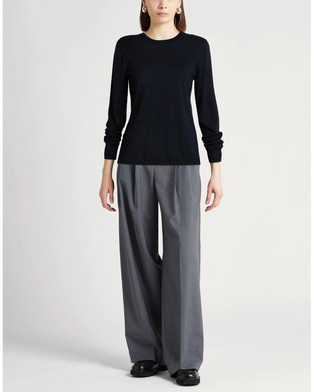 Max Mara Blue Cashmere Jumpers