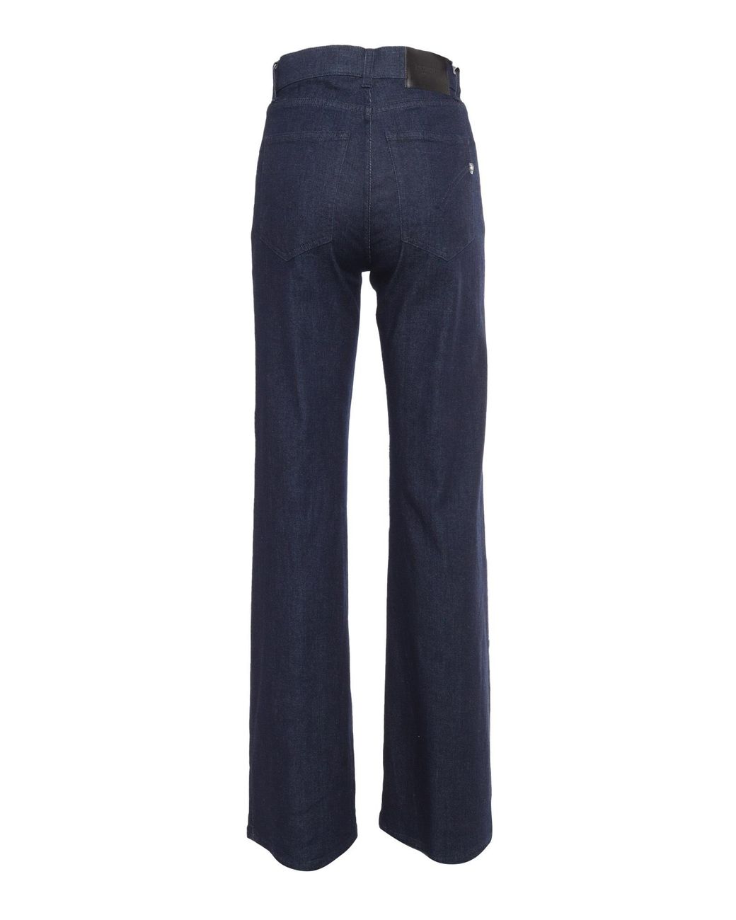 Dondup Blue Amber Straight-Leg Embellished Jeans