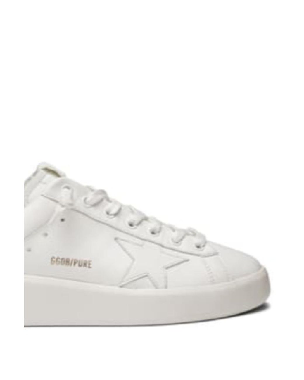 Golden Goose Deluxe Brand White Purestar Sneakers