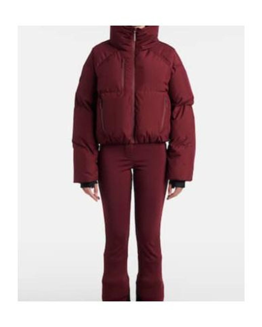 CORDOVA Red Long-Sleeved Down Jacket