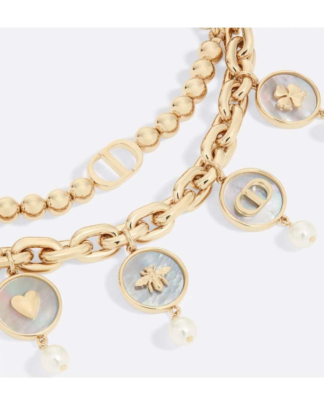 Dior Metallic D-Luck Bag Charm