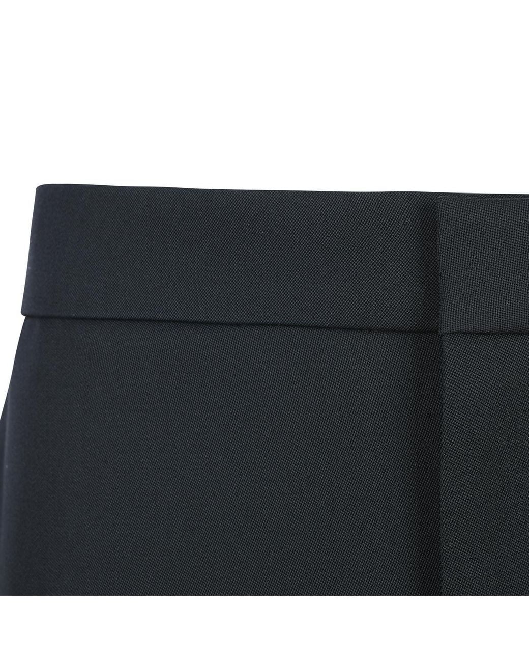 Bottega Veneta Black Slit Detailed Midi Skirt