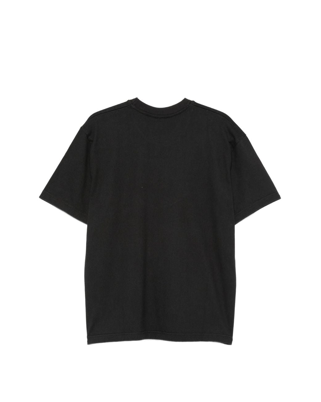 Song For The Mute Black Slogan-Print T-Shirt for men