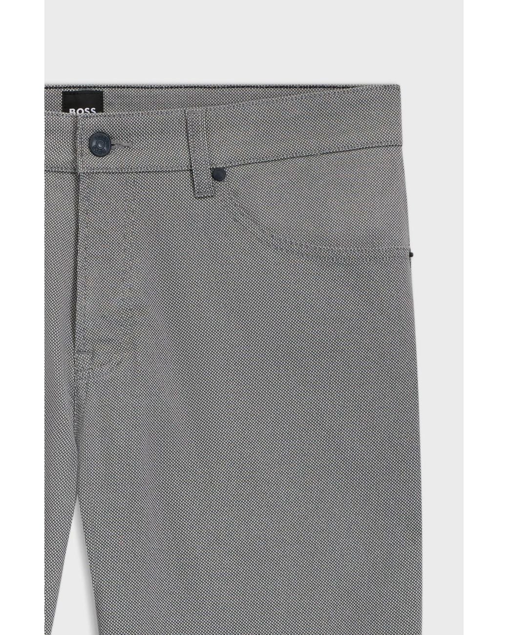 Boss Gray Delaware Jeans for men
