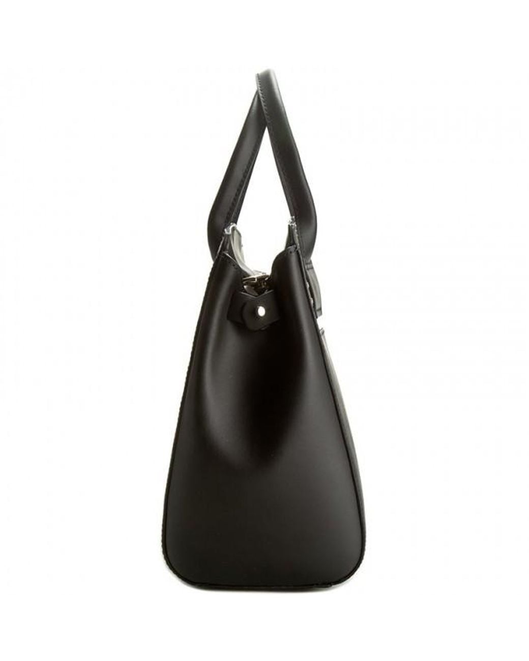 Furla Black Logo-Detail Tote Bag