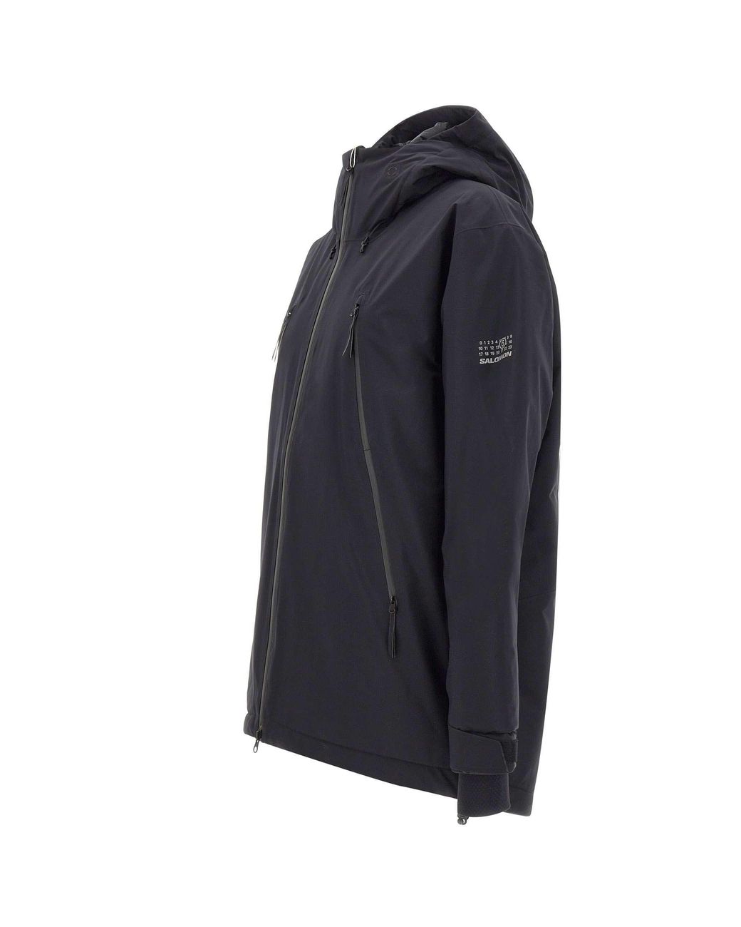 MM6 MAISON MARGIELA X SALOMON Blue Zipped Drawstring Jacket