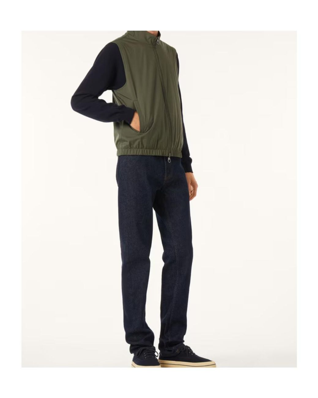 Loro Piana Green Vest for men