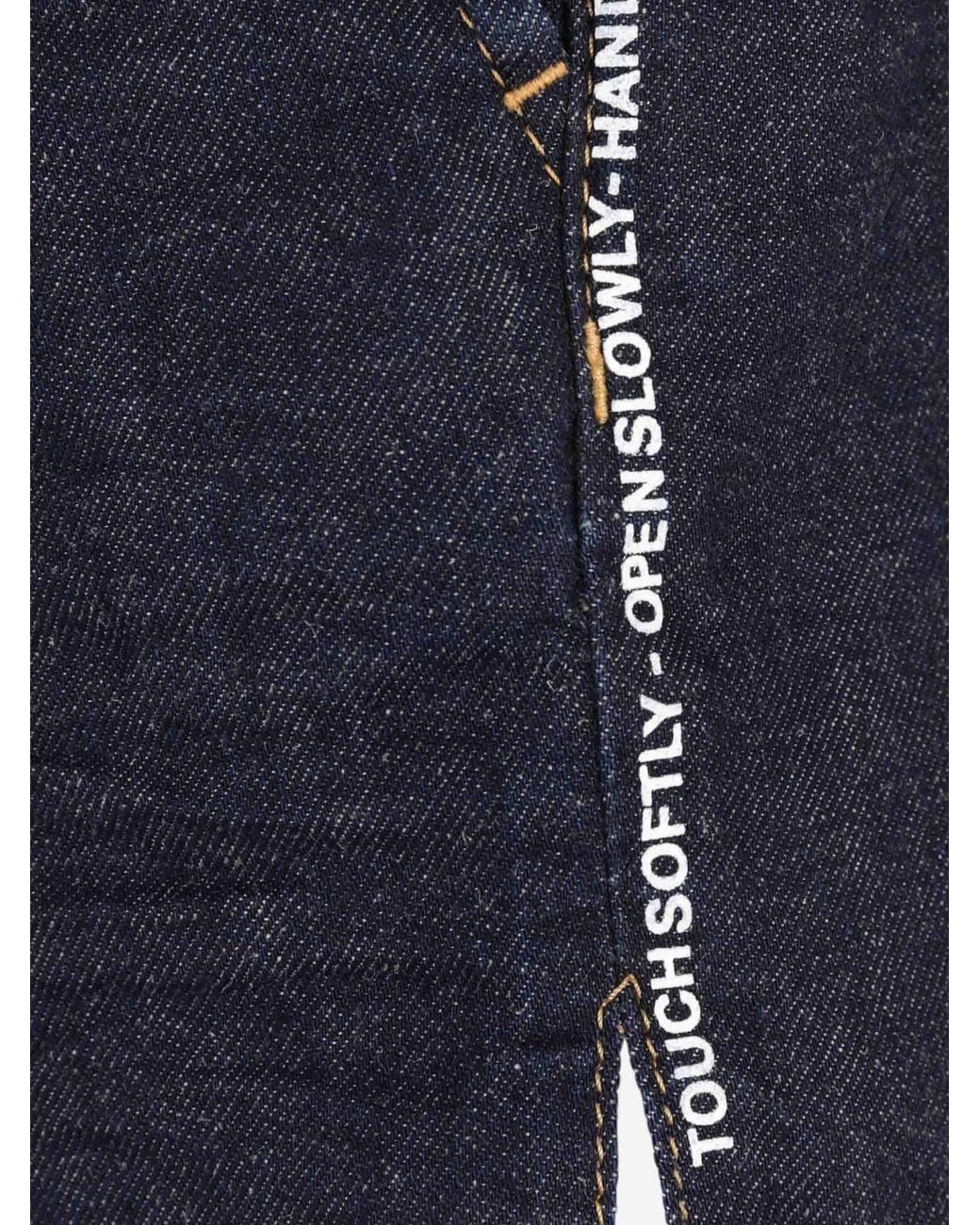 DSquared² Blue Dark Weight Wash Pull On Shorts for men