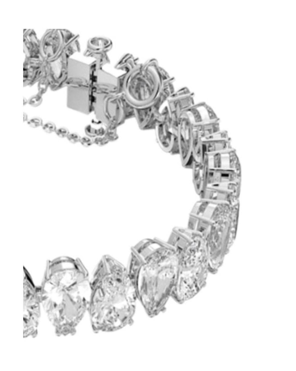 Swarovski White Millenia Crystal-Embellished Bracelet