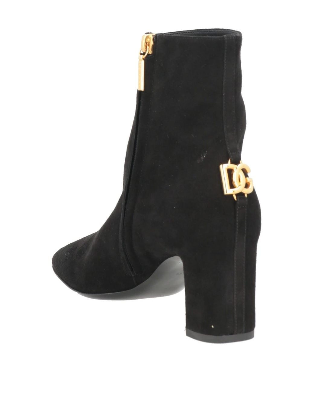 Dolce & Gabbana Black Ankle Boots