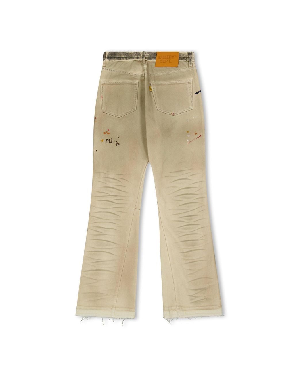 GALLERY DEPT. Natural Flaredcut Denim Trousers for men