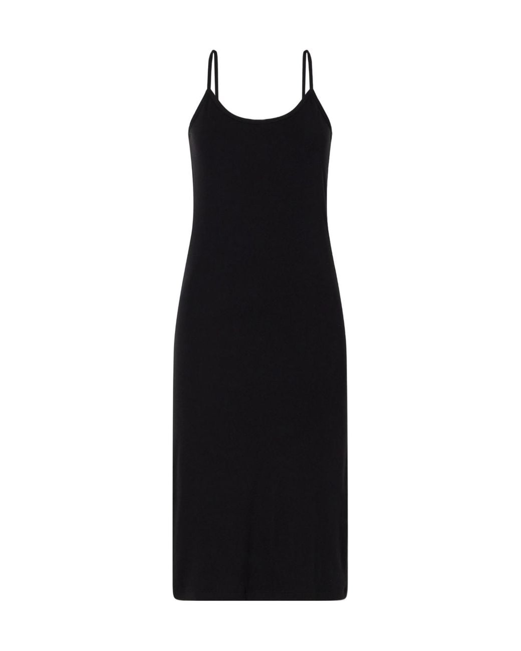 Flore Flore Black Bibi Organic Cotton-Jersey Midi Dress
