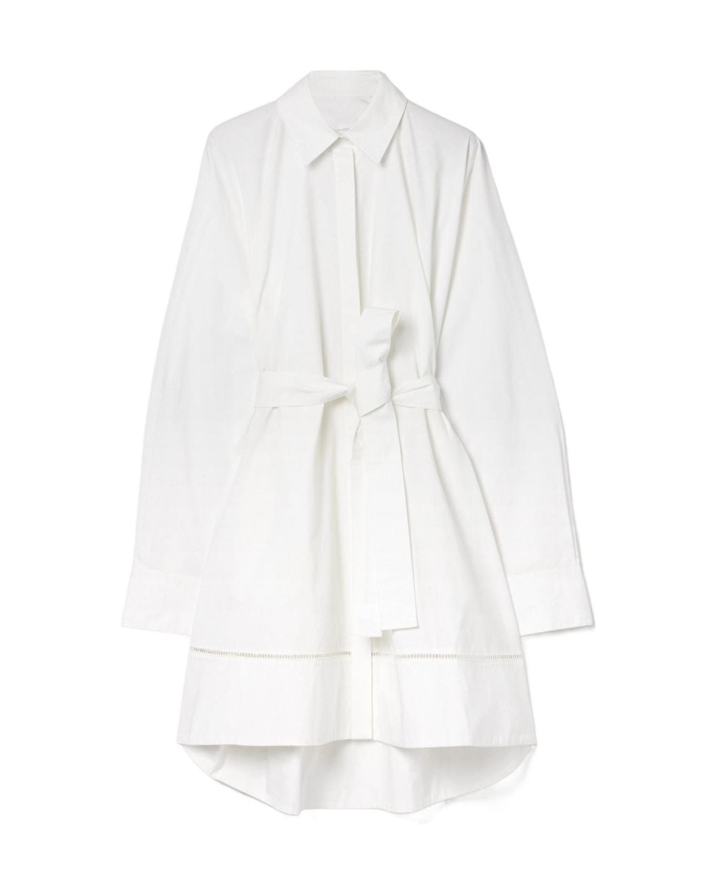 Proenza Schouler White Simple Shirt Dress