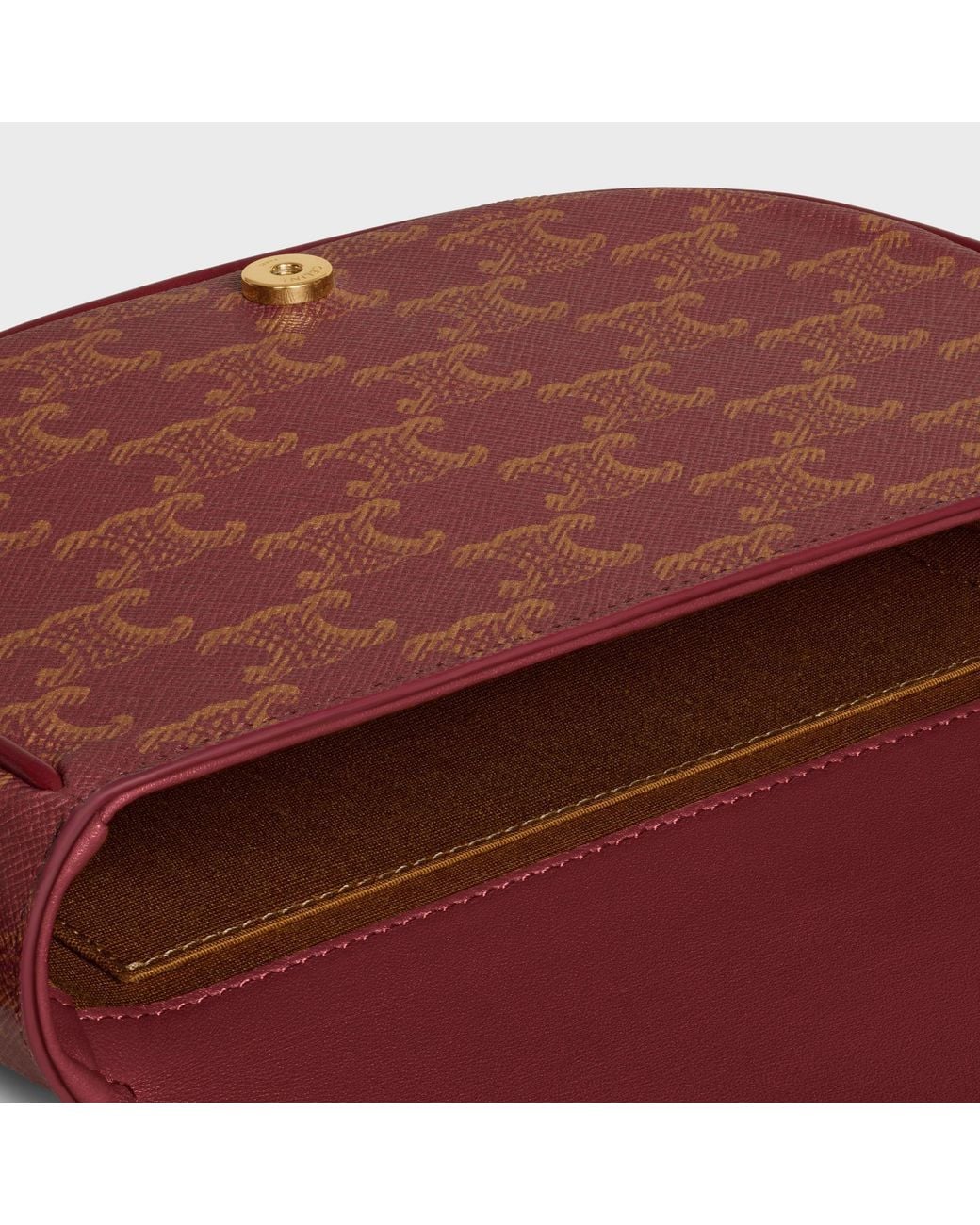 Céline Brown Folco Shoulder Bag